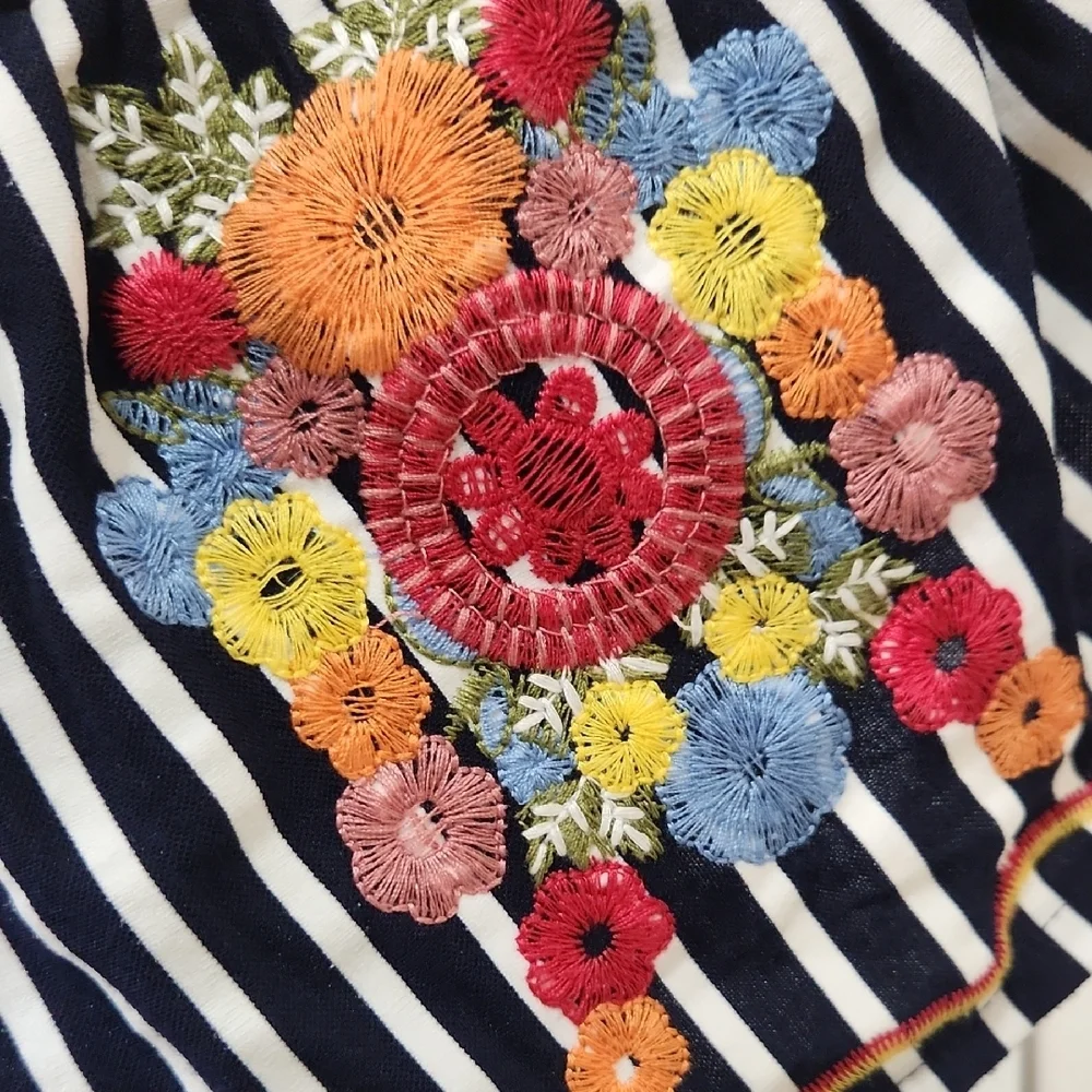 Entro Striped Romper - Small - Picture 4 of 5